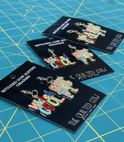 Quilted Cow Zipper Charms – The Quilted Cow