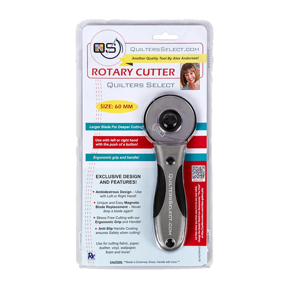 Quilters Select 60mm Rotary Cutter The Quilted Cow