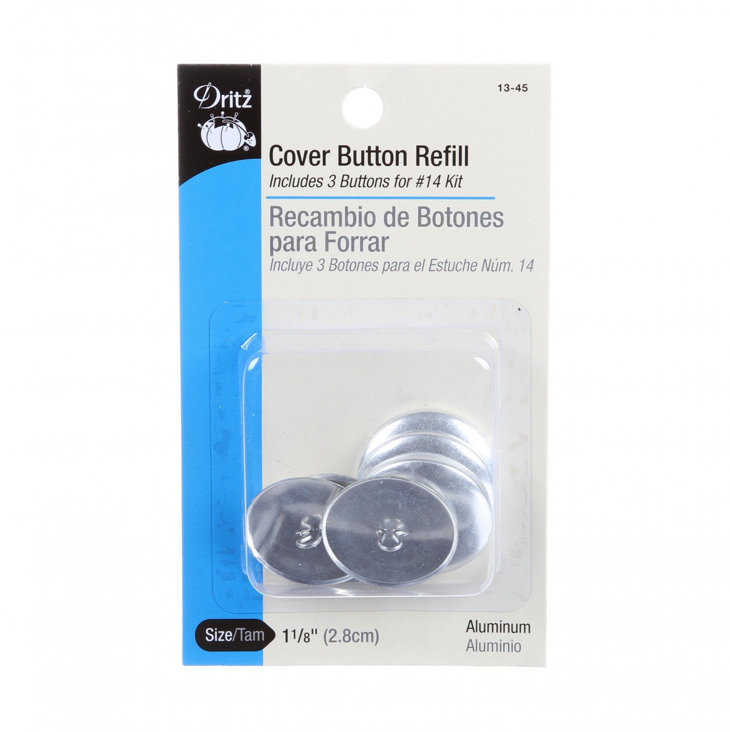 Cover Button Refill - Various Sizes