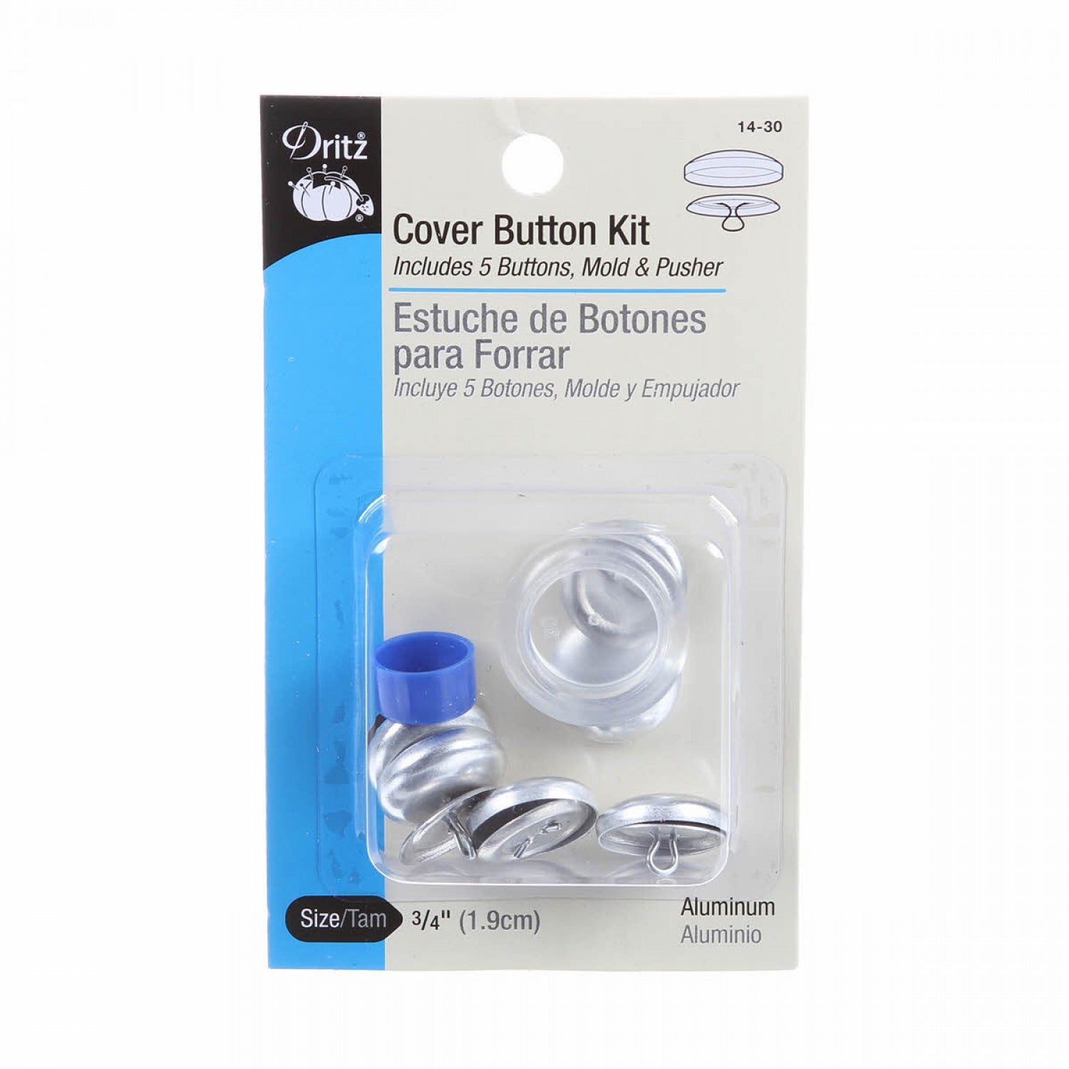 Covered Button Kit 3/4” - Modern Domestic