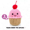 Sherry the Cupcake- Crochet Kit