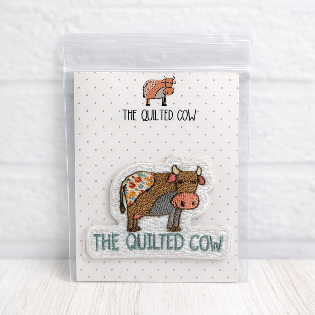 Quilted Cow-Self Adhesive Embroidered Patches – The Quilted Cow