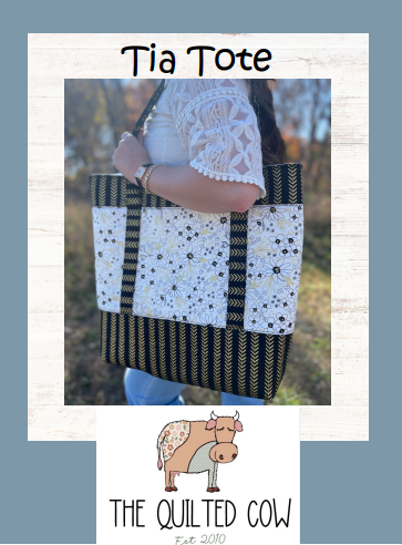 Tia Tote – The Quilted Cow
