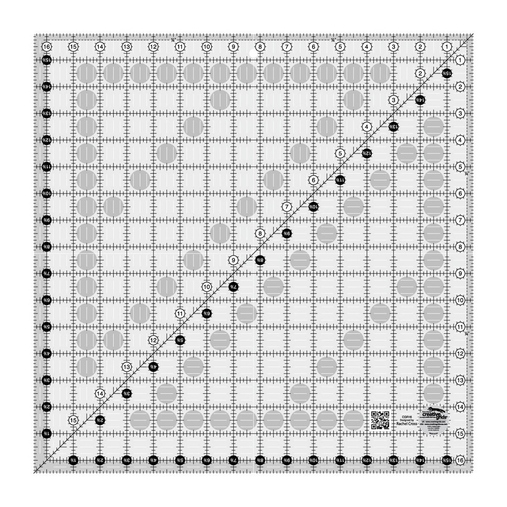 Creative Grids 8-1/2in Square Quilt Ruler