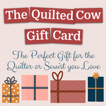 The Quilted Cow Website or Branson West Gift Card