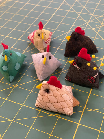 Chicken Pin Cushion